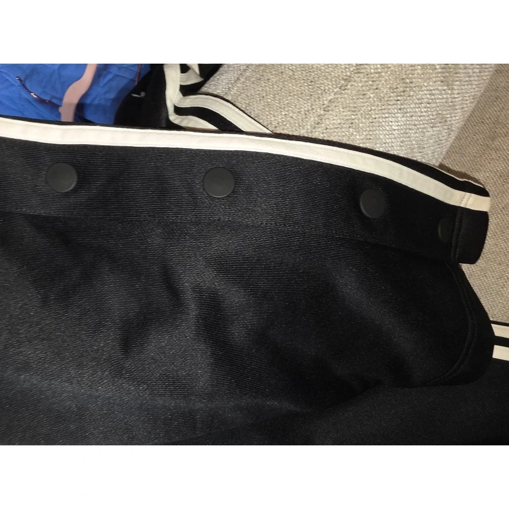 Adidas McDonalds All American Games Track Pants Black White Stripes Mens Small